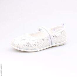 531042-71 Текстильная обувь для девочки белый
