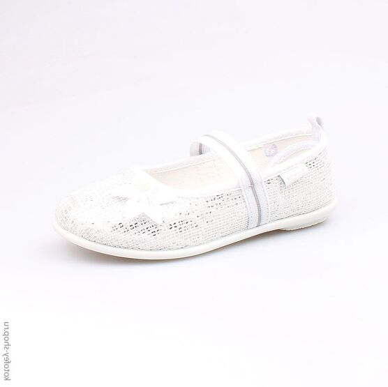 531042-71 Текстильная обувь для девочки белый