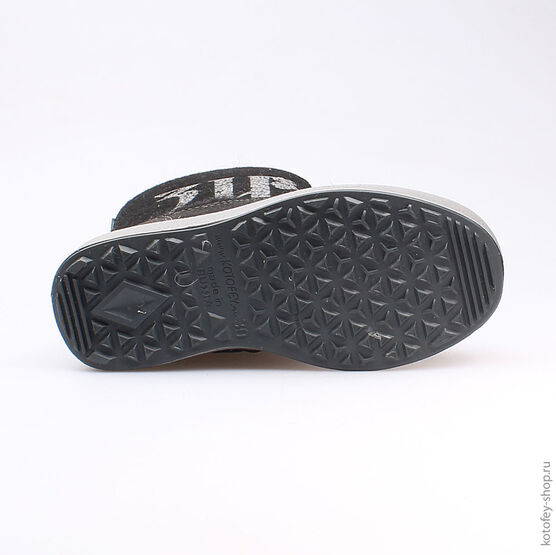 567040-42 Валенки для девочки черный фото №3