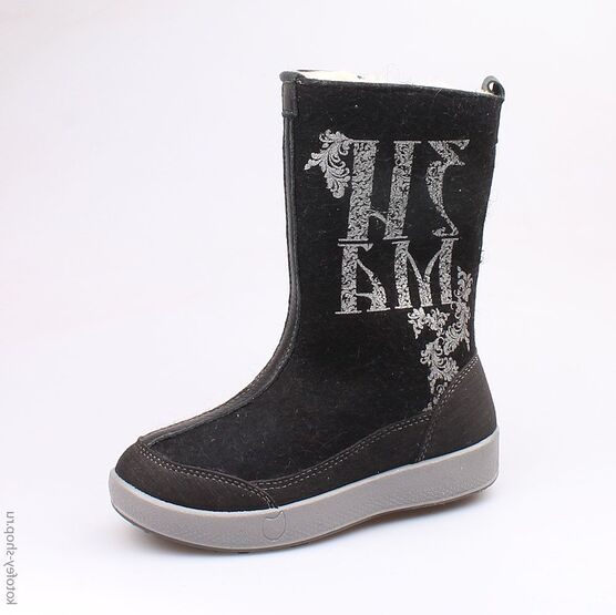 567040-42 Валенки для девочки черный