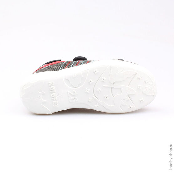 431113-11 Текстильная обувь для мальчики черно-красный фото №3