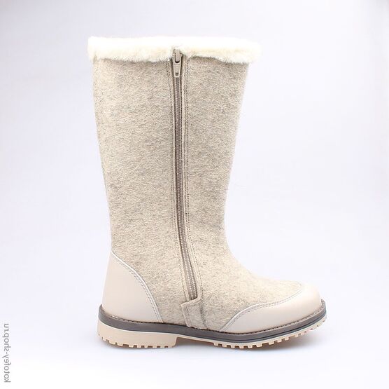 667023-41 Валенки для девочки серый фото №2