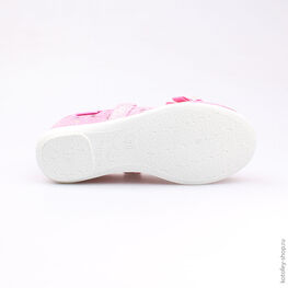 531041-71 Текстильная обувь для девочки розовый фото №3