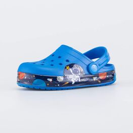 325163-01 Пляжная обувь с LED Космонавт для мальчики синий