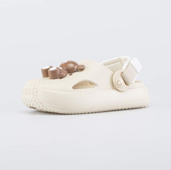 524122-01 Пляжная обувь из ЭВА Медвежонок для девочки бежевый