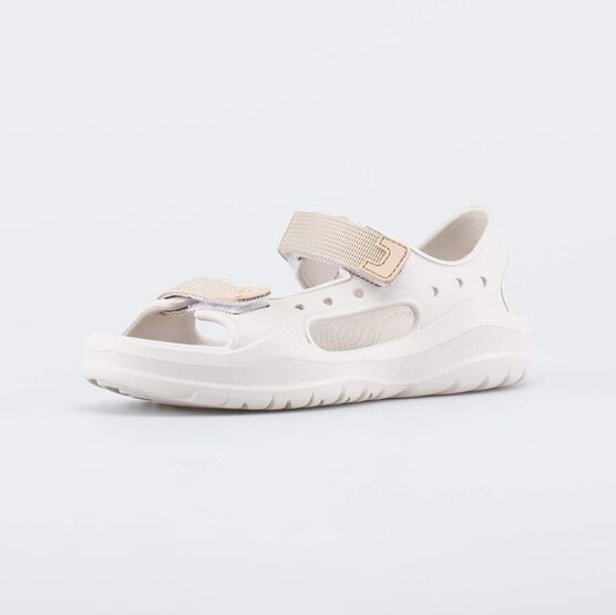 524125-02 Пляжная обувь для девочки Летние радости для девочки серый + бежевый