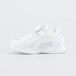 344400-77 Белые светящиеся кроссовки для девочки белый фото №2