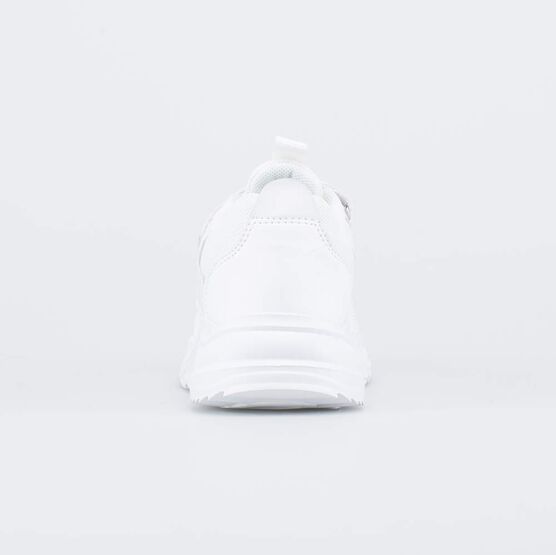 344406-74 Детские кроссовки на липучках для девочки белый фото №5