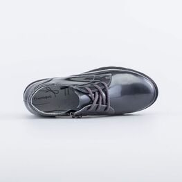 532251-23 Туфли для девочки серый фото №4