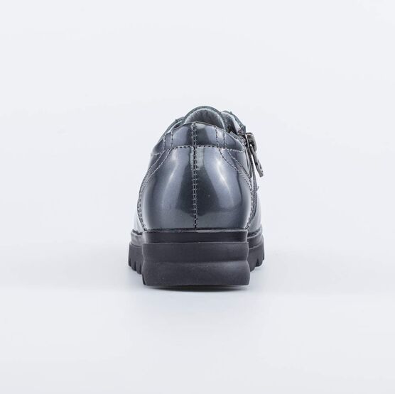 532251-23 Туфли для девочки серый фото №5