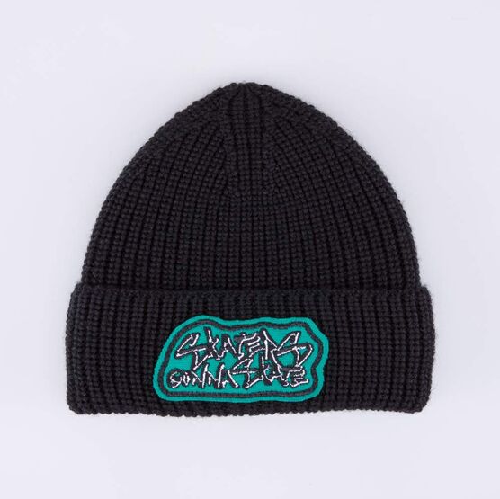 07711971-40 Шапка детская с отворотом черный для мальчики черный