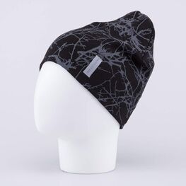 07711974-40 Шапка хлопковая детская черный для мальчики черный фото №2