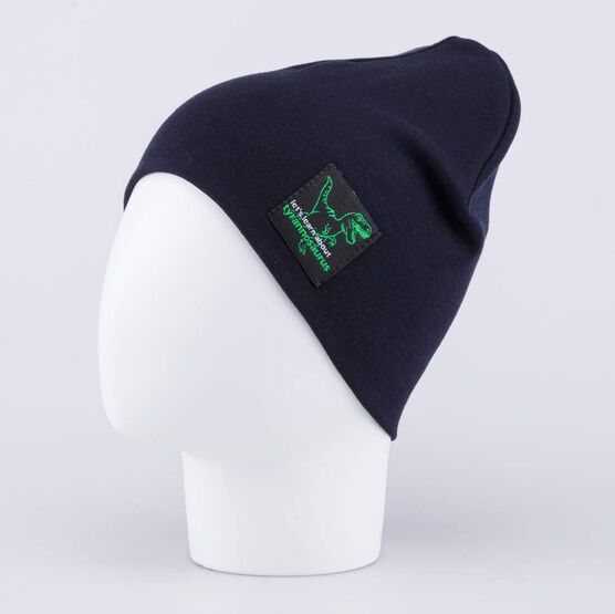 07711975-41 Шапка хлопковая детская темно-синий для мальчики темно-синий фото №2