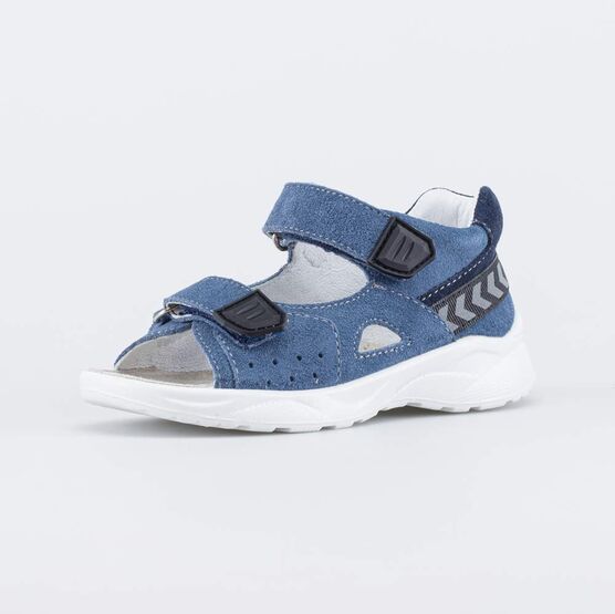 322136-29 Кожаные сандалии для мальчика для мальчики синий