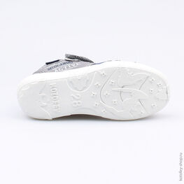 421020-13 Сандалии текстильные для мальчики сер-син фото №3