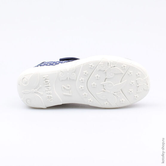 431101-11 Текстильная обувь для девочки светло-синий фото №3