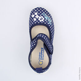 431101-11 Текстильная обувь для девочки светло-синий фото №4