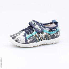 431113-12 Текстильная обувь для мальчики светло-синий