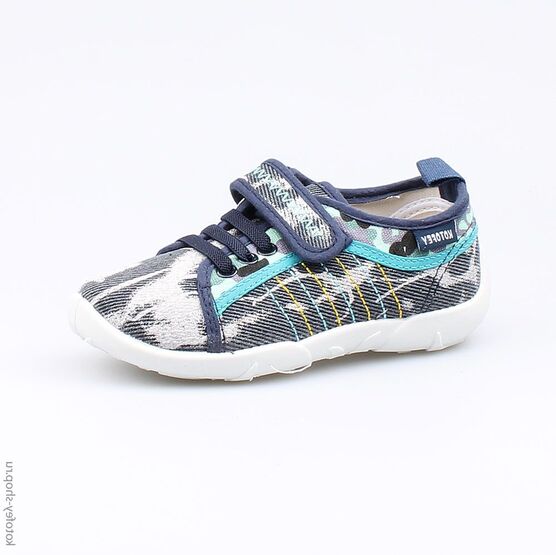 431113-12 Текстильная обувь для мальчики светло-синий