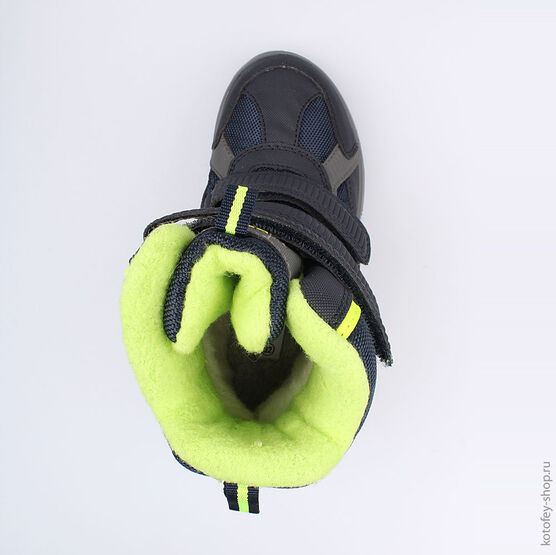 654924-42 Мембранные ботинки для мальчики син-сал фото №4