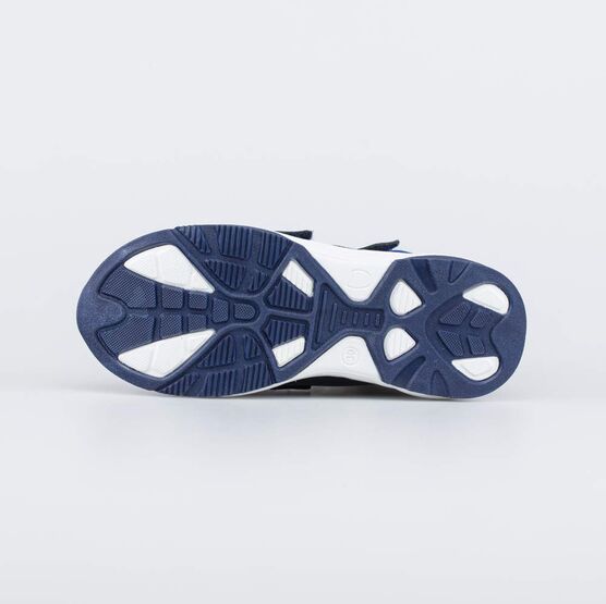 552283-34 Кожаные ботинки на весну/осень для мальчики синий фото №3