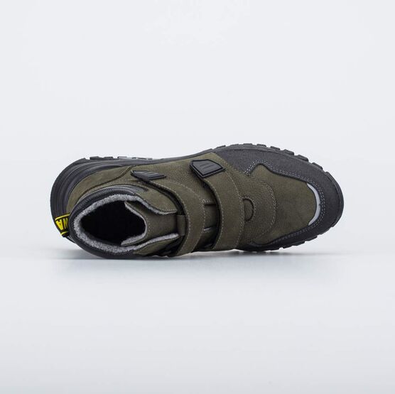 752233-31 Утепленные ботинки для мальчика-подростка для мальчики оливковый фото №4