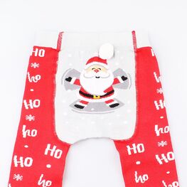 07032358-40 Колготки детские Дед мороз в сугробе для универсальные красный