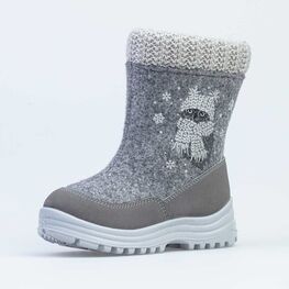 467049-43 Валенки для девочки серый