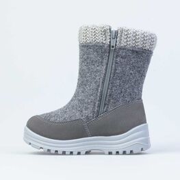 467049-43 Валенки для девочки серый фото №2