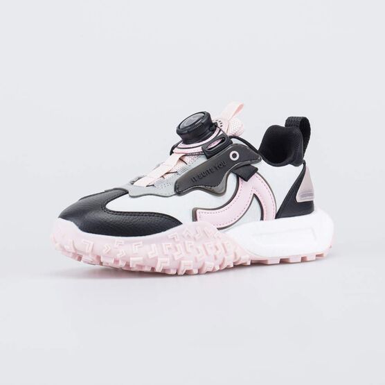 644475-72 Кроссовки буст подростковые для девочки бел-чер-роз