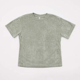 07764088-40 Махровая футболка для мальчика Неженка оливковый для мальчики оливковый