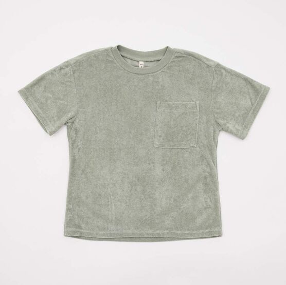 07764088-40 Махровая футболка для мальчика Неженка оливковый для мальчики оливковый