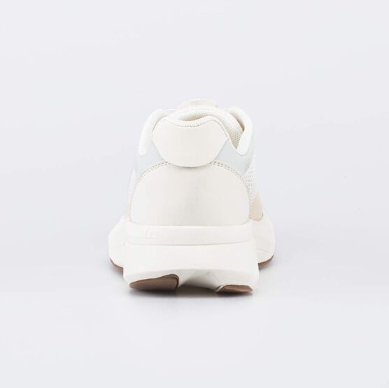 744294-11 Кроссовки с системой быстрой шнуровки для девочки бежевый фото №5