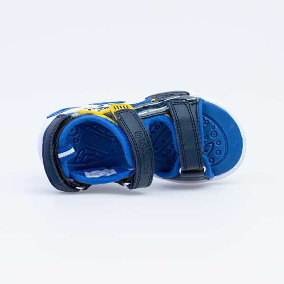 324027-11 Пляжная обувь для мальчики син-жел фото №4
