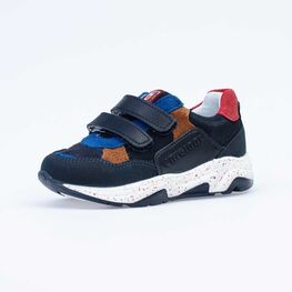 332125-26 Полуботинки для мальчики син-кра