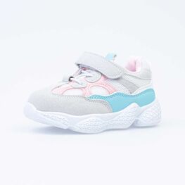 344298-71 Легкие кроссовки для девочки для девочки бел-цве