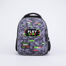 02704326-40 Рюкзак для первоклассника + мешок + пенал для мальчики черный фото №2