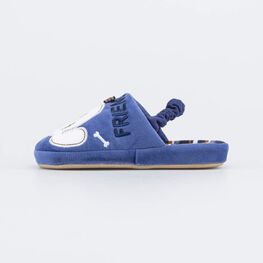 331311-11 Домашние тапочки Собачка для мальчики синий фото №2