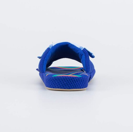 531325-11 Домашние тапочки Акула для мальчики синий фото №5