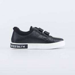 532255-21 Кожаные полуботинки для мальчика для мальчики черный фото №2