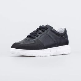 732378-23 Кожаные полуботинки для мальчики черный