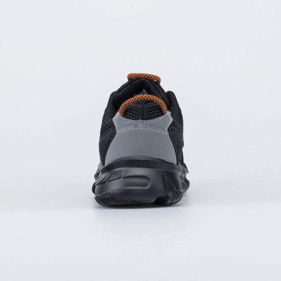 744216-72 Черные кроссовки со светоотражающим материалом для мальчики черный фото №5