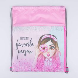 02808112-20 Мешок для сменной обуви розовый для девочки розовый