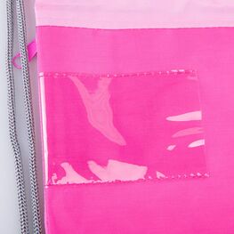 02808112-20 Мешок для сменной обуви розовый для девочки розовый фото №4