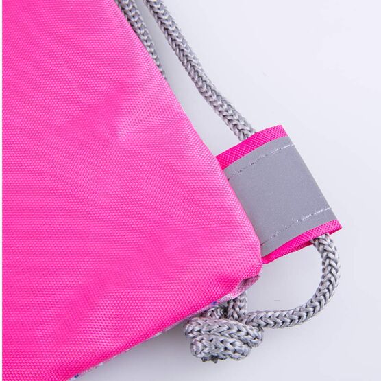 02808112-20 Мешок для сменной обуви розовый для девочки розовый фото №5