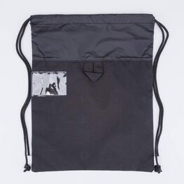 02708172-20 Мешок для сменной обуви гол-чер для мальчики гол-чер фото №2