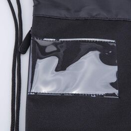 02708173-20 Мешок для сменной обуви зел-чер для мальчики зел-чер фото №3