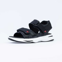 624018-71 Сандалии на липучке для мальчики черный