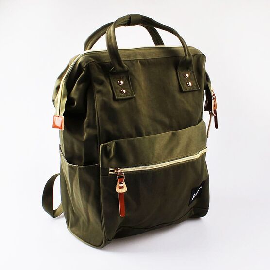 02013129-30 Рюкзак-сумка для универсальные оливковый
