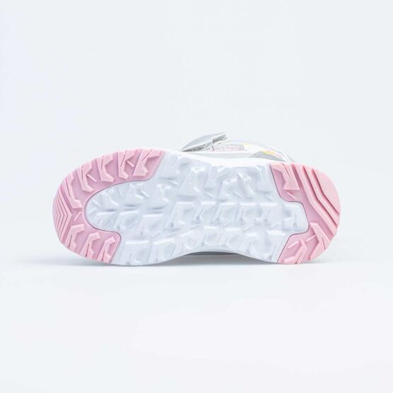 454838-42 Мембранные ботинки для девочки сер-роз фото №3